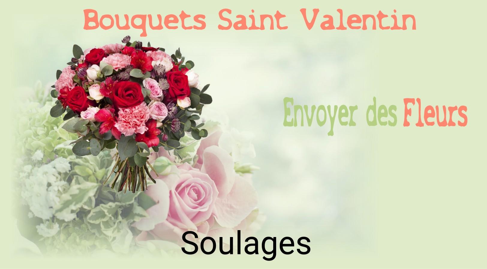 Roses de Saint-Valentin livrées à Soulages
